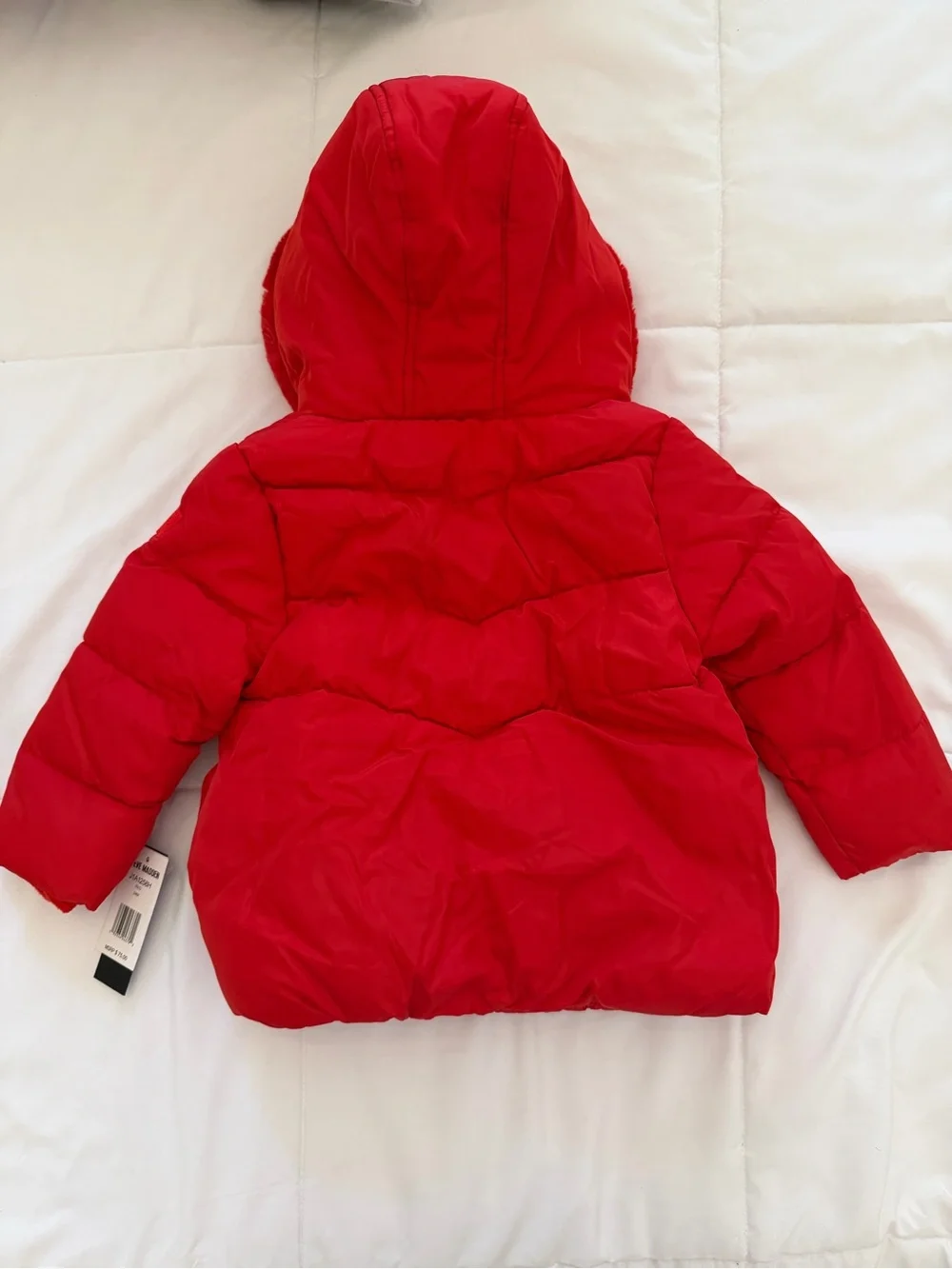 Steve Madden Bright Red Puffer Jacket with Tag